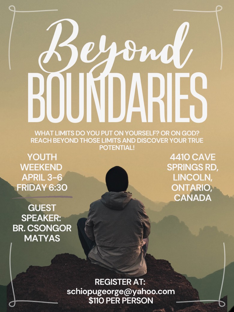 20260403 Beyond Boundaries Youth Weekend